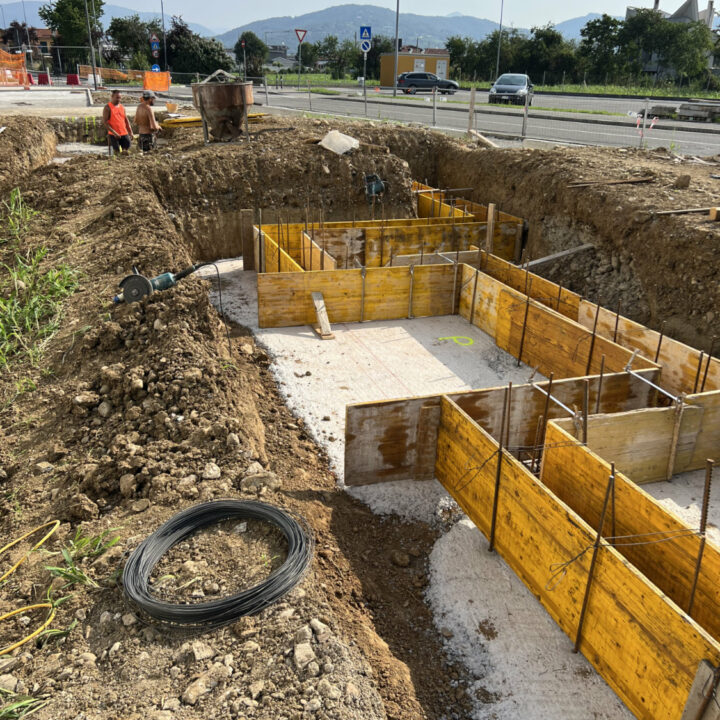 Cantiere area esterna centro civico di bolgare