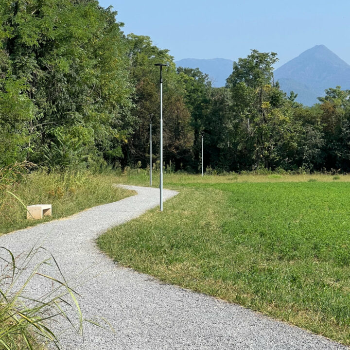 pista ciclopedonale serio