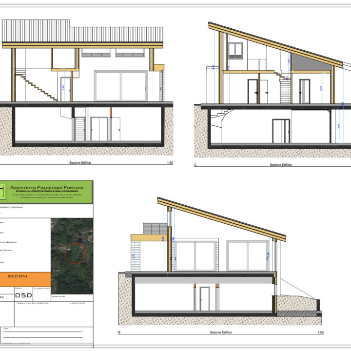 Progetto villa bioediliza leffe